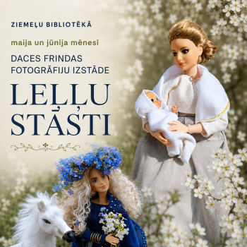 Daces Frindas fotoizstāde "Leļļu stāsti" Ziemeļu bibliotēkā