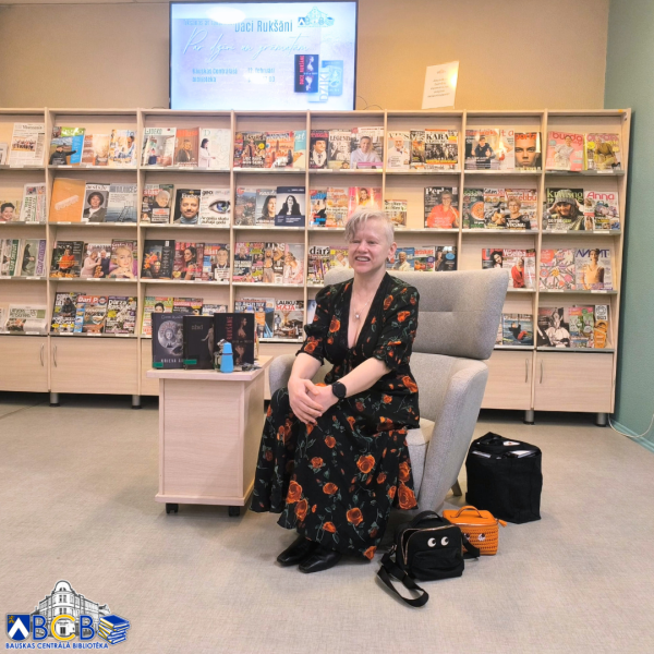 Tikšanās ar Daci Rukšāni 