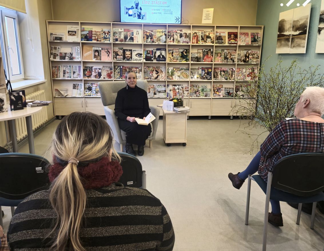 No idejas līdz stāstam: Tikšanās ar Daci Vīganti