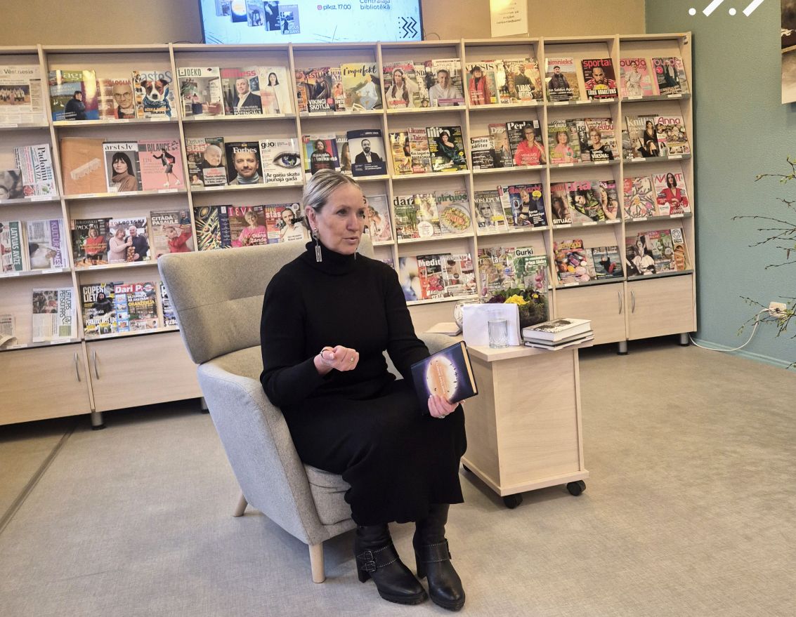 No idejas līdz stāstam: Tikšanās ar Daci Vīganti