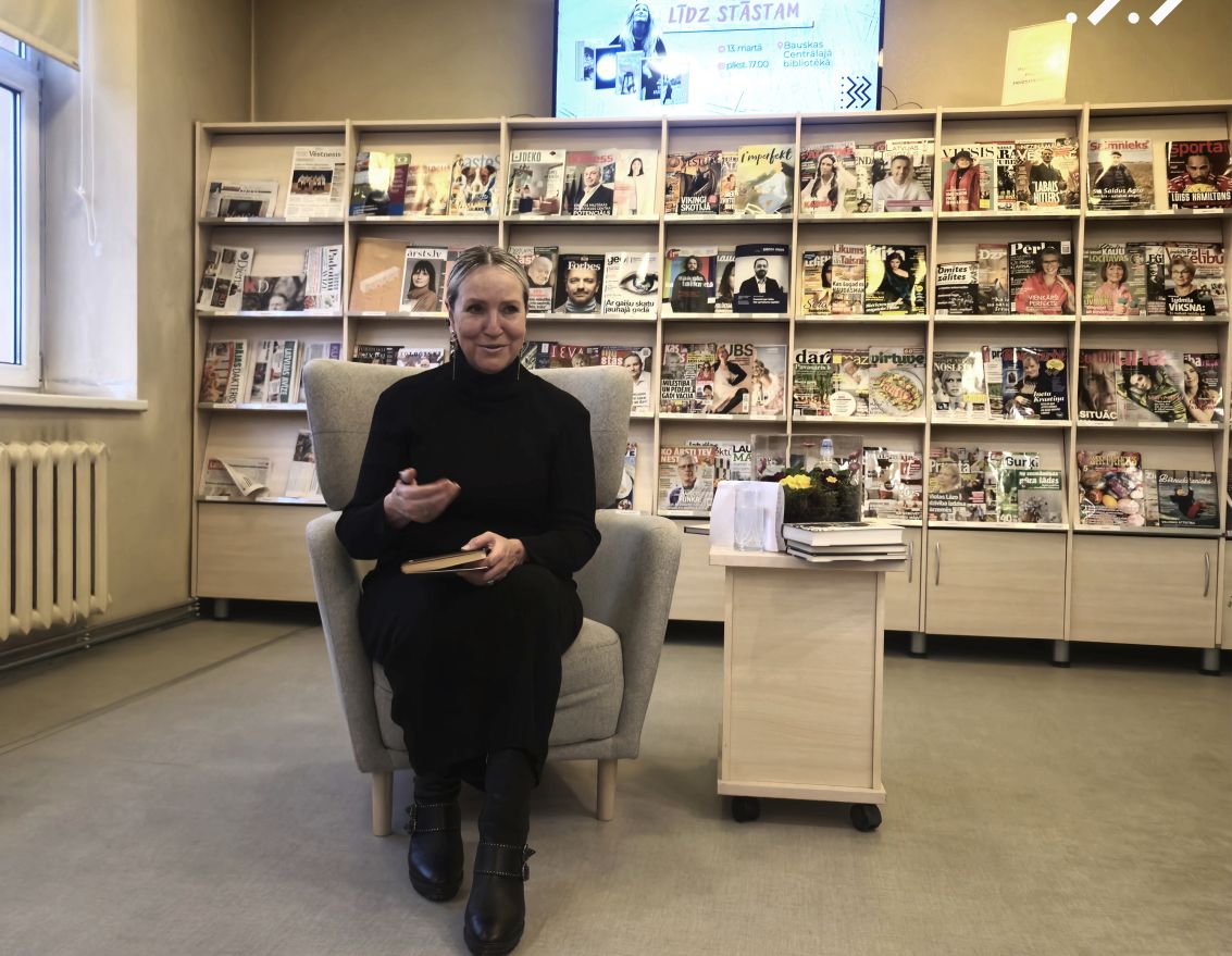 No idejas līdz stāstam: Tikšanās ar Daci Vīganti