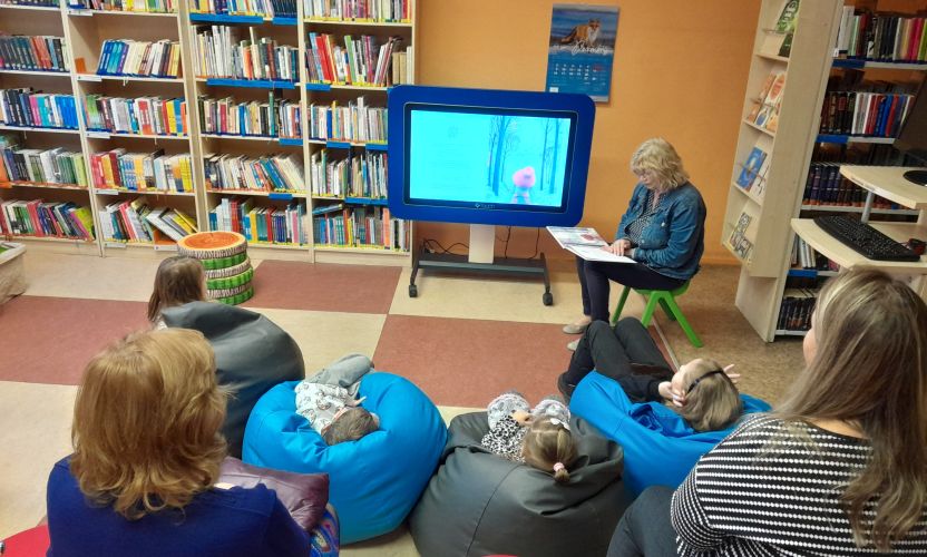 "Mazulis bibliotēkā" decembrī un janvārī