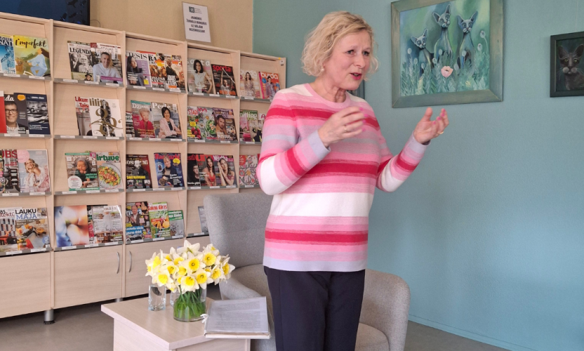 "Rakstnieces Ingunas Dimantes Vārdu pasaulē"