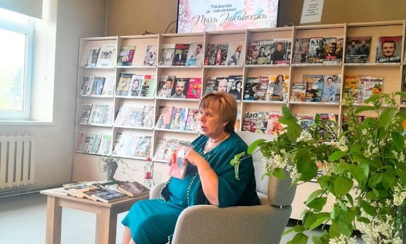 Tikšanās ar Māru Jakubovsku