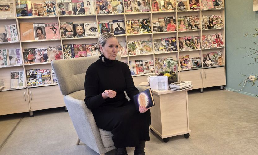 No idejas līdz stāstam: Tikšanās ar Daci Vīganti