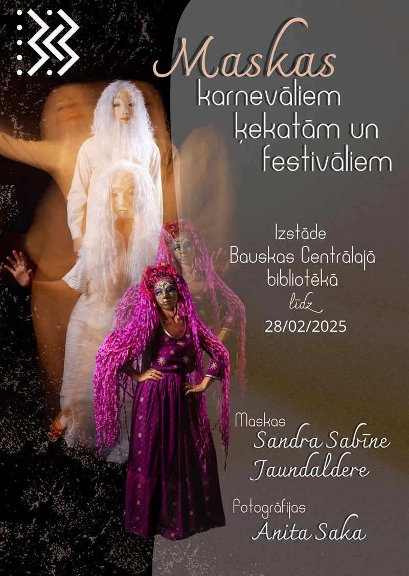 Izstāde "Maskas karnevālos, ķekatās un festivālos"