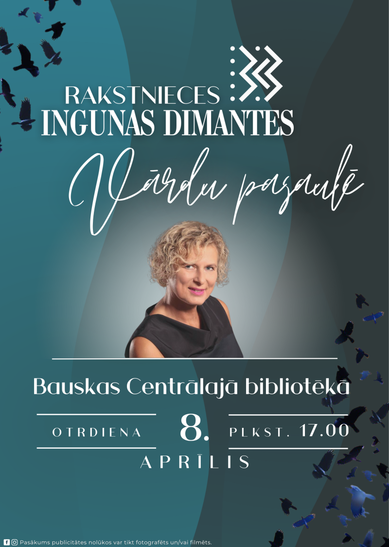 Rakstnieces Ingunas Dimantes Vārdu pasaulē