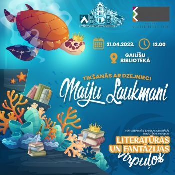 Literatūras un fantāzijas virpuļos &ndash; tik&scaron;anās ar dzejnieci Maiju Laukmani