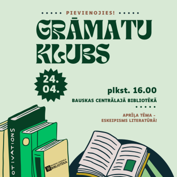 Grāmatu kluba tik&scaron;anās aprīlī