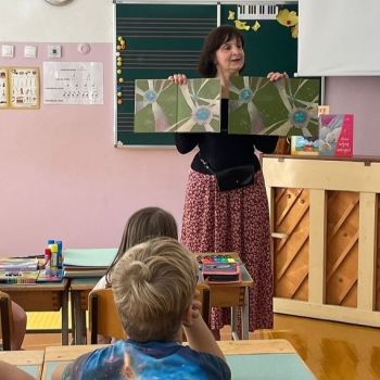 Aizvadīta tik&scaron;anās ar grāmatu ilustratori Gundegu Muzikanti