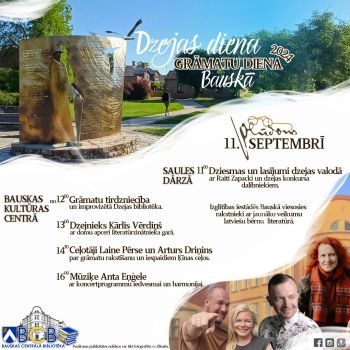 Dzejas diena - Grāmatu diena Bauskā