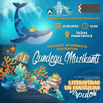 Literatūras un fantāzijas virpuļos &ndash; tik&scaron;anās ar grāmatu ilustratori Gundegu Muzikanti