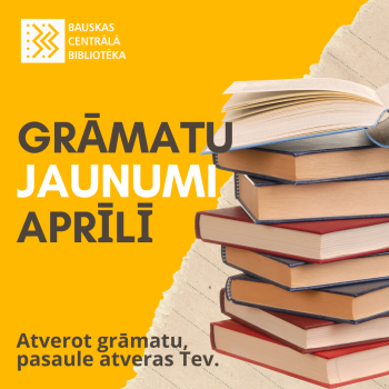 Grāmatu jaunumi aprīlī '26