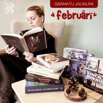 Grāmatu jaunumi februārī