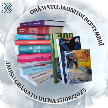 Grāmatu jaunumi septembrī '25