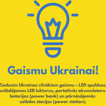 Gaismu Ukrainai!